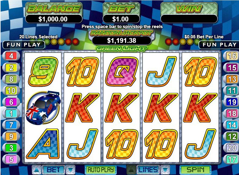 Green Light - $10 No Deposit Casino Bonus